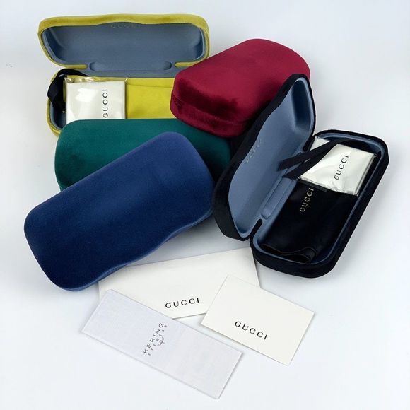 Gucci GG0958O 004 Eyeglasses Black Rectangle Unisex - Picture 10 of 10